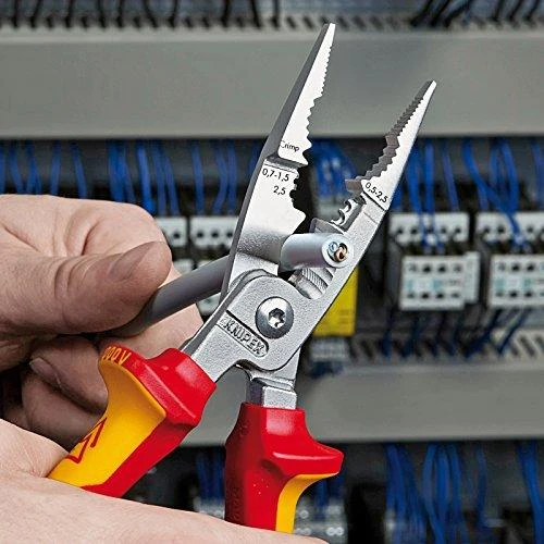 Replės elektrikui VDE 200mm, Knipex
