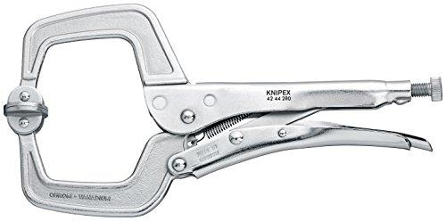 Fiksuojamos replės O- žiotys 280mm D90mm, Knipex