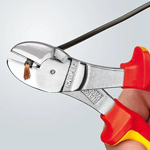 Didelės svertinės jėgos kirpimo replės KNIPEX 7406160