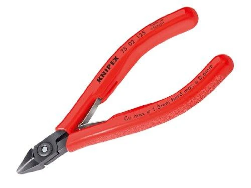 Elektronikos žnyplės 125mm, Knipex