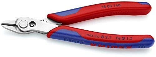 Elektronikos žnyplės 140mm XL INOX, Knipex