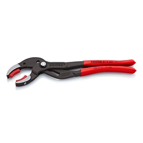 Vamzdinės replės su plastikinėmis žiaunomis KNIPEX 8111