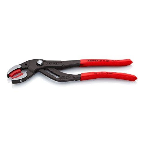 Vamzdinės replės su plastikinėmis žiaunomis KNIPEX 8111