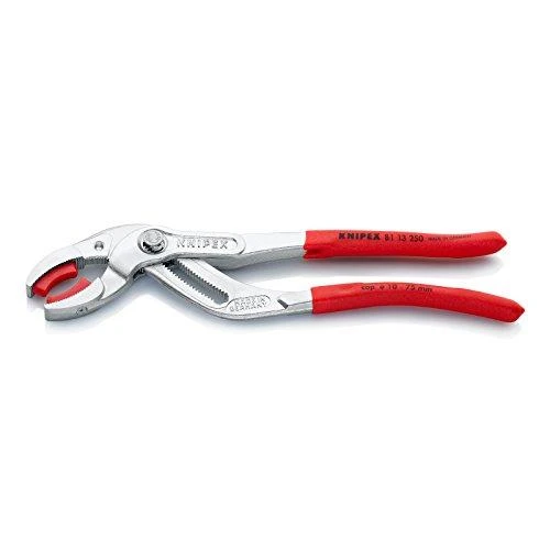 Vamzdinės replės su plastikinėmis žiaunomis KNIPEX 8113250