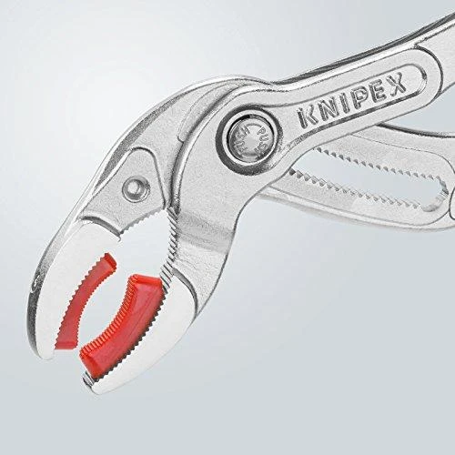 Vamzdinės replės su plastikinėmis žiaunomis KNIPEX 8113250