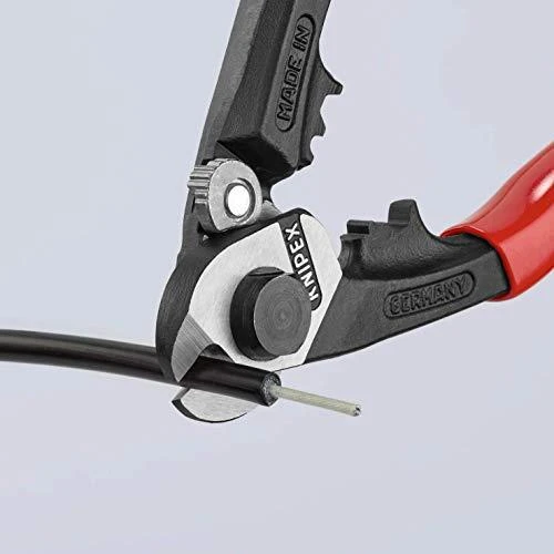 Žnyplės kabeliams ir trosui Ø 6 mm, 10 mm², spyruoklė, Knipex