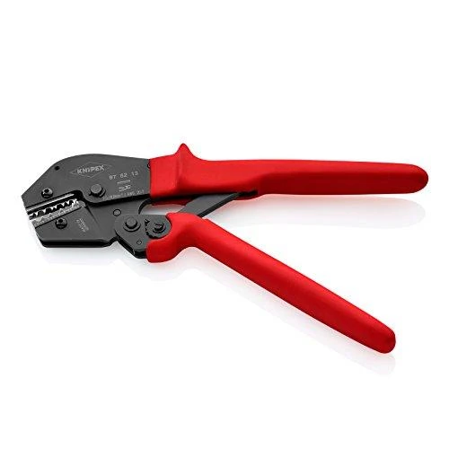 Laidų antgalių užspaudimo replės 0,5-10mm2, Knipex