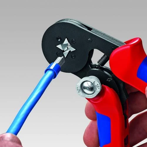 Antgalių užspaudimo replės su savaiminiu susireguliavimu KNIPEX 975314