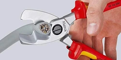 Elektrikų kabelio žirklės KNIPEX 9516, 200mm