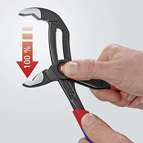 KNIPEX reguliuojamos replės 250mm COBRA QUICK SET
