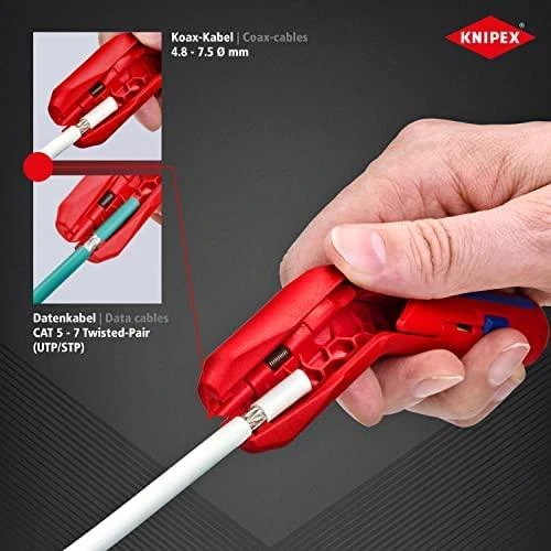 Universalus nuizoliavimo įrankis KNIPEX ErgoStrip