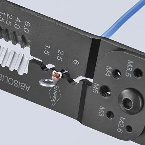 Antgalių užspaudimo replės KNIPEX 9732240