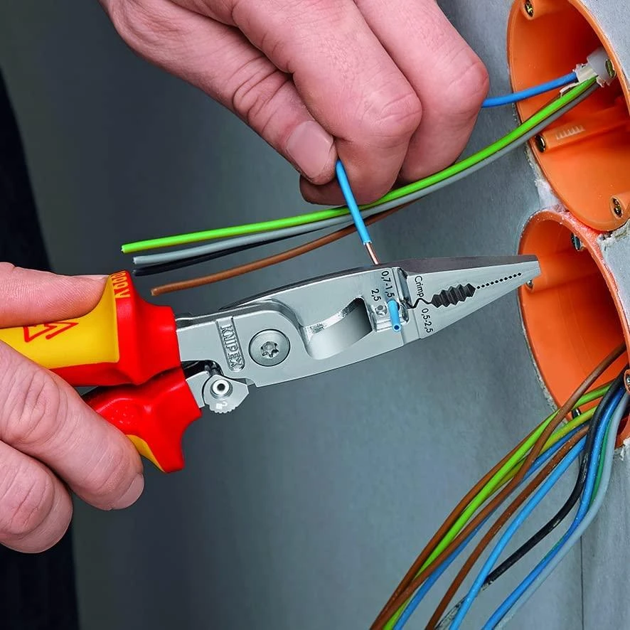 Elektros instaliavimo replės KNIPEX 1396