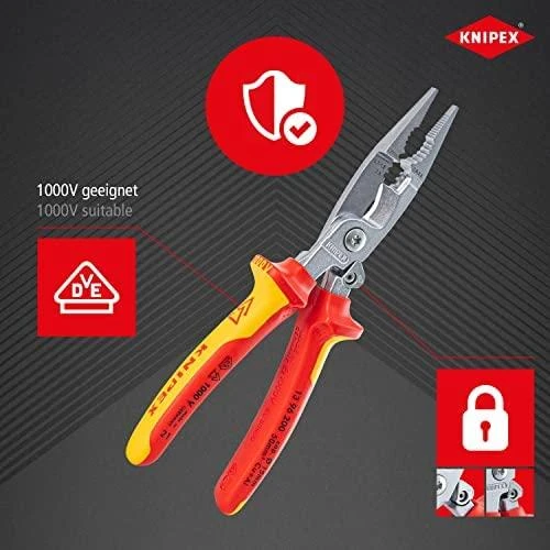 Elektros instaliavimo replės KNIPEX 1396