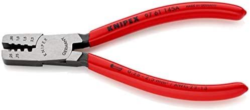 Antgalių presavimo replės Knipex 9761145A; 145 mm