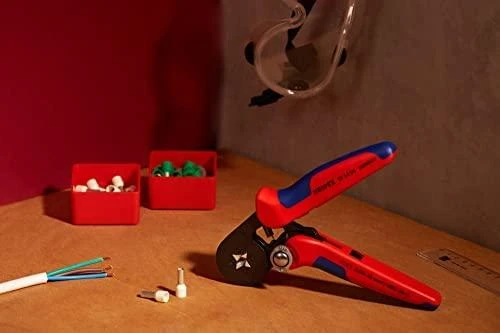 Laidų antgalių užspaudimo replės 0.08-10+16 mm², Knipex