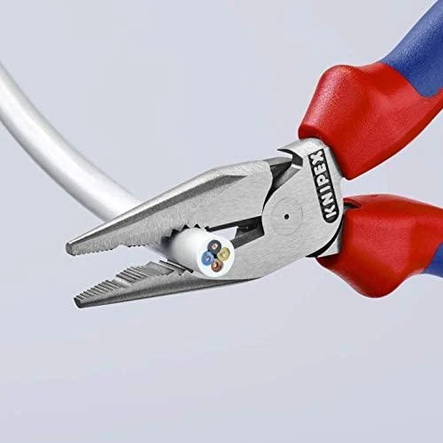 Kombinuotos replės siaurėjančiais galais KNIPEX 0822