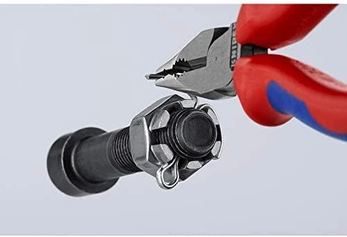Kombinuotos replės siaurėjančiais galais KNIPEX 0822