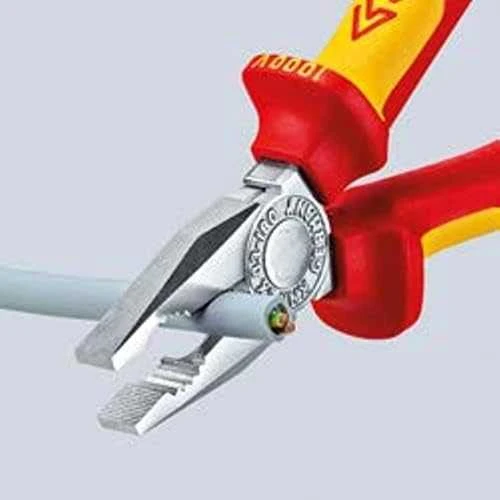 KNIPEX kombinuotos replės chromuotos 160 mm
