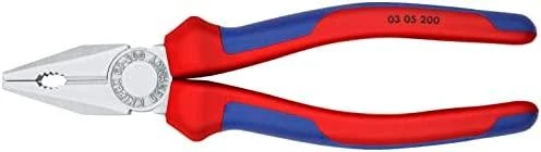 KNIPEX kombinuotos replės chromas 200 mm