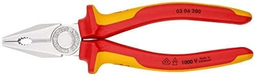 Kombinuotos replės elektrikams KNIPEX 0306200