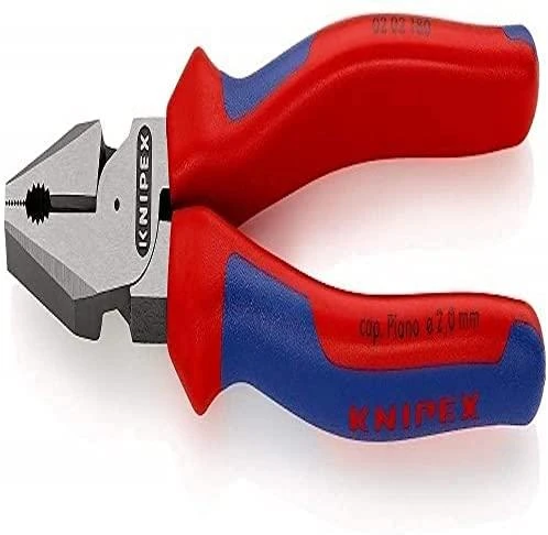 Kombinuotos didelės svertinės jėgos replės KNIPEX 0202180