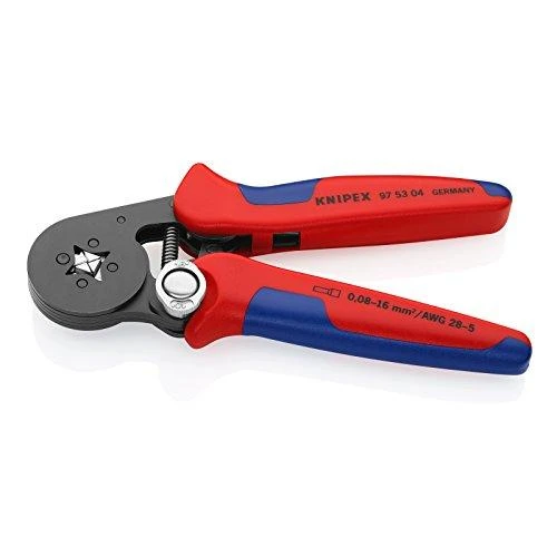 Laidų antgalių užspaudimo replės 0.08-10+16 mm², Knipex