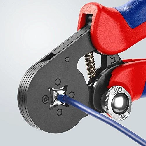 Laidų antgalių užspaudimo replės 0.08-10+16 mm², Knipex