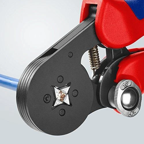 Laidų antgalių užspaudimo replės 0.08-10+16 mm², Knipex