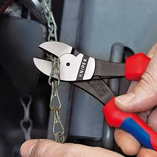 Žnyplės šoninio kirpimo 180mm, Power, Knipex