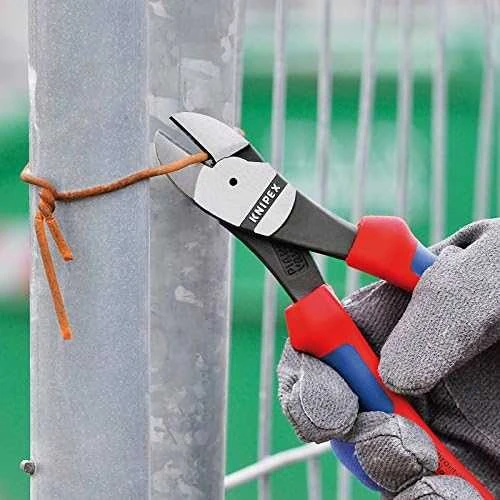 Žnyplės šoninio kirpimo 180mm, Power, Knipex