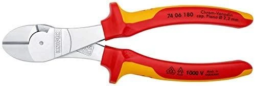 Didelės svertinės jėgos kirpimo replės KNIPEX 7406180