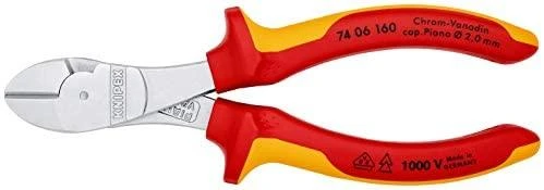 Didelės svertinės jėgos kirpimo replės KNIPEX 7406160