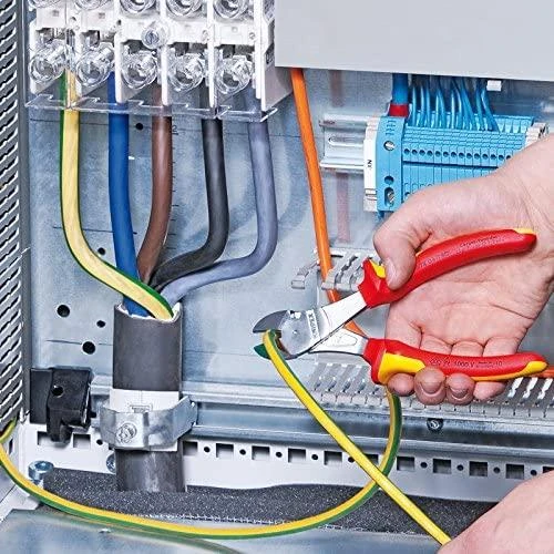 Didelės svertinės jėgos kirpimo replės KNIPEX 7406180