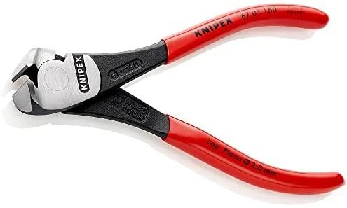 Žnyplės priekinio kirpimo, jėgos, 160 mm, Knipex