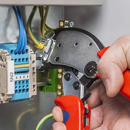 Antgalių užspaudimo replės KNIPEX Twistor 16
