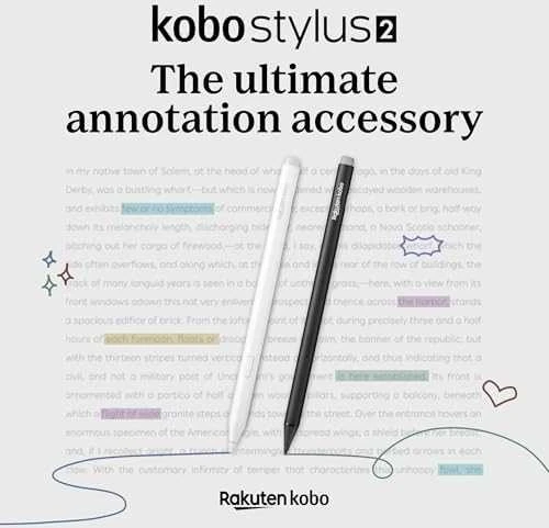 Rašymo Priemonė - Kobo Stylus 2, 4096 Spaudimo Lygiai, Įkraunamas, Baltas