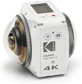 Kodak VR360 4K Ultimate Pack Baltas