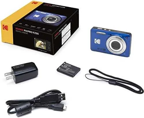 Skaitmeninis fotoaparatas Kodak PIXPRO FZ55 Friendly Zoom, mėlynas