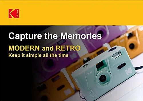 KODAK M35 REUSABLE CAMERA Žalias