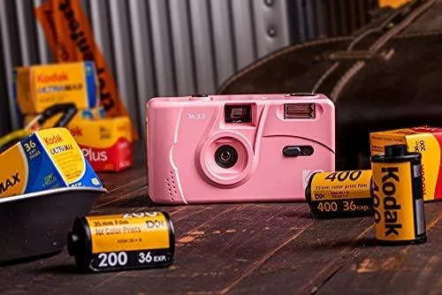 KODAK M35 REUSABLE CAMERA Rožinis