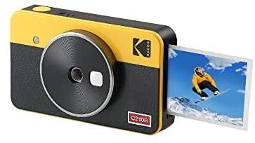 „Kodak Mini Shot Combo 2“ retro stiliaus 53,4 x 86,5 mm CMOS Geltona