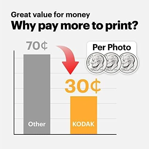 „Kodak Mini Shot Combo 2“ retro stiliaus 53,4 x 86,5 mm CMOS Geltona