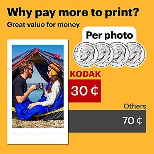 „Kodak Mini Shot Combo 2“ retro stiliaus 53,4 x 86,5 mm CMOS Geltona