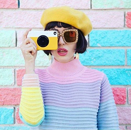 Objektyvas Momentinė kamera - Kodak Printomatic 5MP nešiojama geltona
