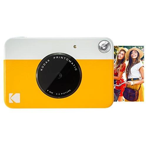 Objektyvas Momentinė kamera - Kodak Printomatic 5MP nešiojama geltona