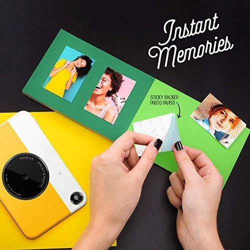 Objektyvas Momentinė kamera - Kodak Printomatic 5MP nešiojama geltona