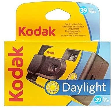 KODAK DAYLIGHT VIENO NAUDOJIMO KAMEROS 39 EXP