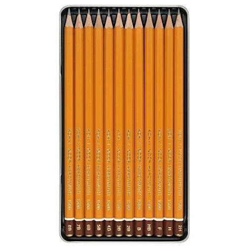 Koh I Noor Piešt.rinkinys 12vnt.K-I-N 1502ART 8B-2H