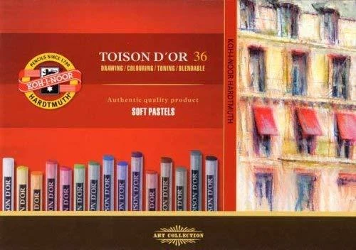 Sausos pastelės rinkinys Koh-i-Noor 36 sp